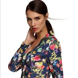 🦋Floral Blazer